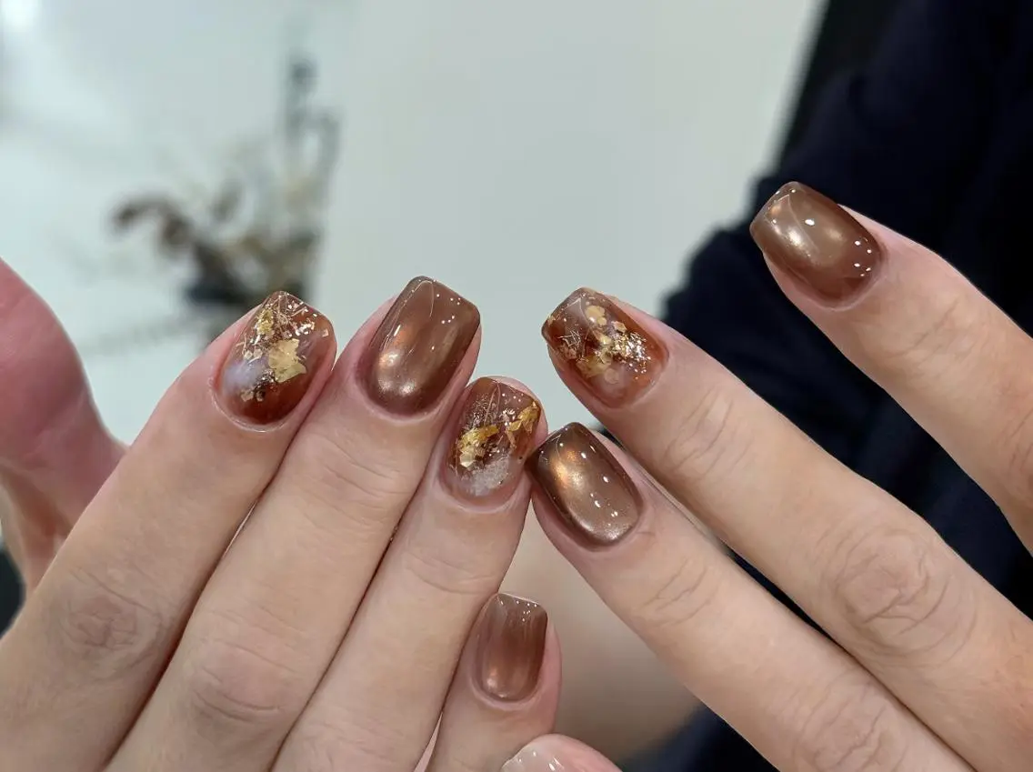 ネイル ハンドネイル ハンドケア 🍑 momo_nailのネイルデザイン