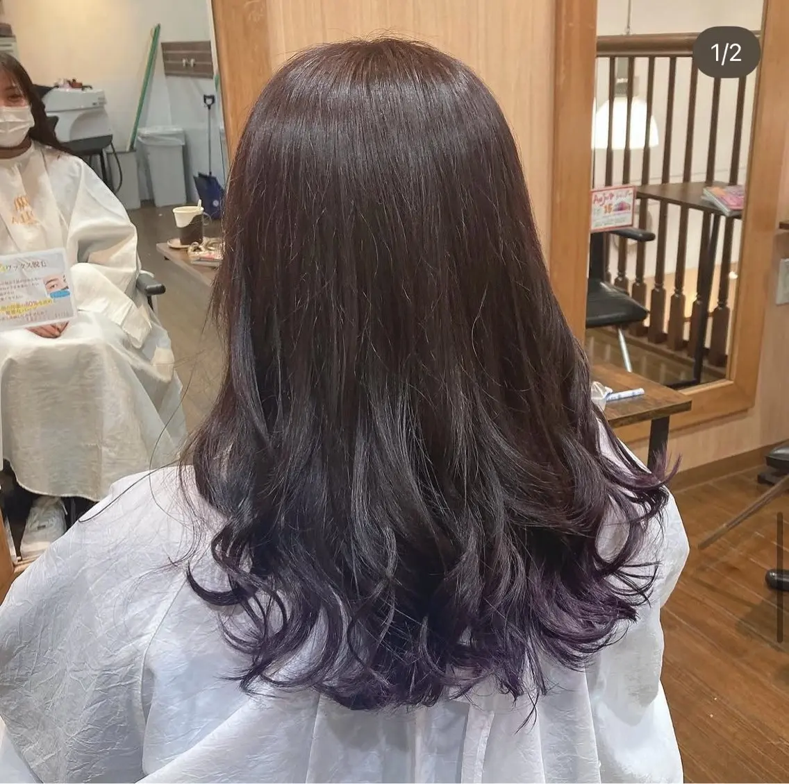 カラー カット ヘアカラー MOLLA ✂️辻桃加のヘアスタイル