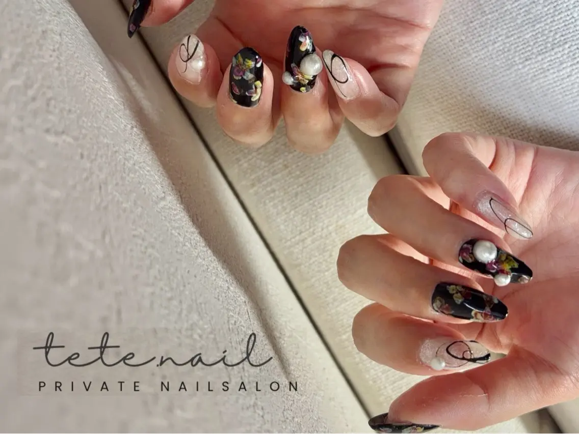 ネイル ハンドネイル tete. nailのネイルデザイン
