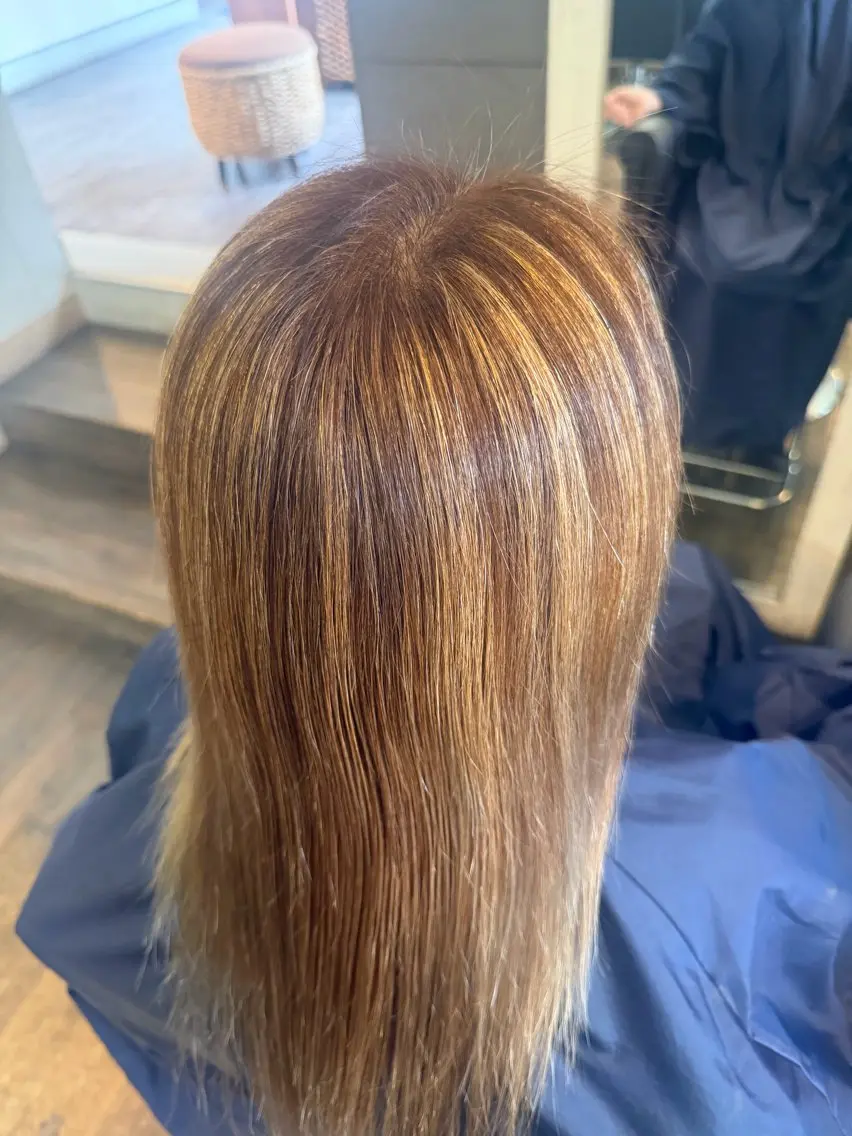 ロング カラー ヘアカラー 村上 姫嘉のヘアスタイル
