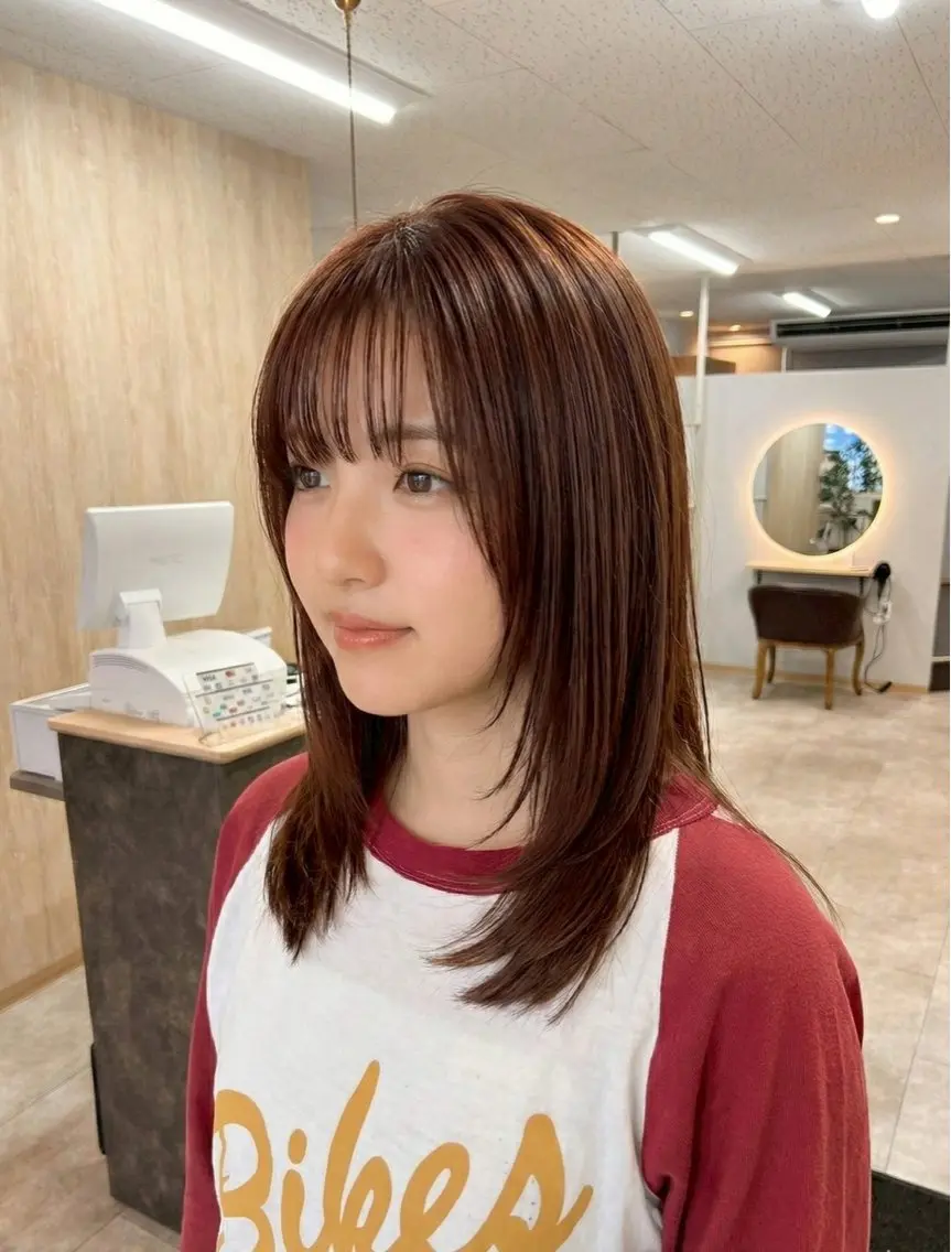 ロング カラー 戸澤 彪我のヘアスタイル