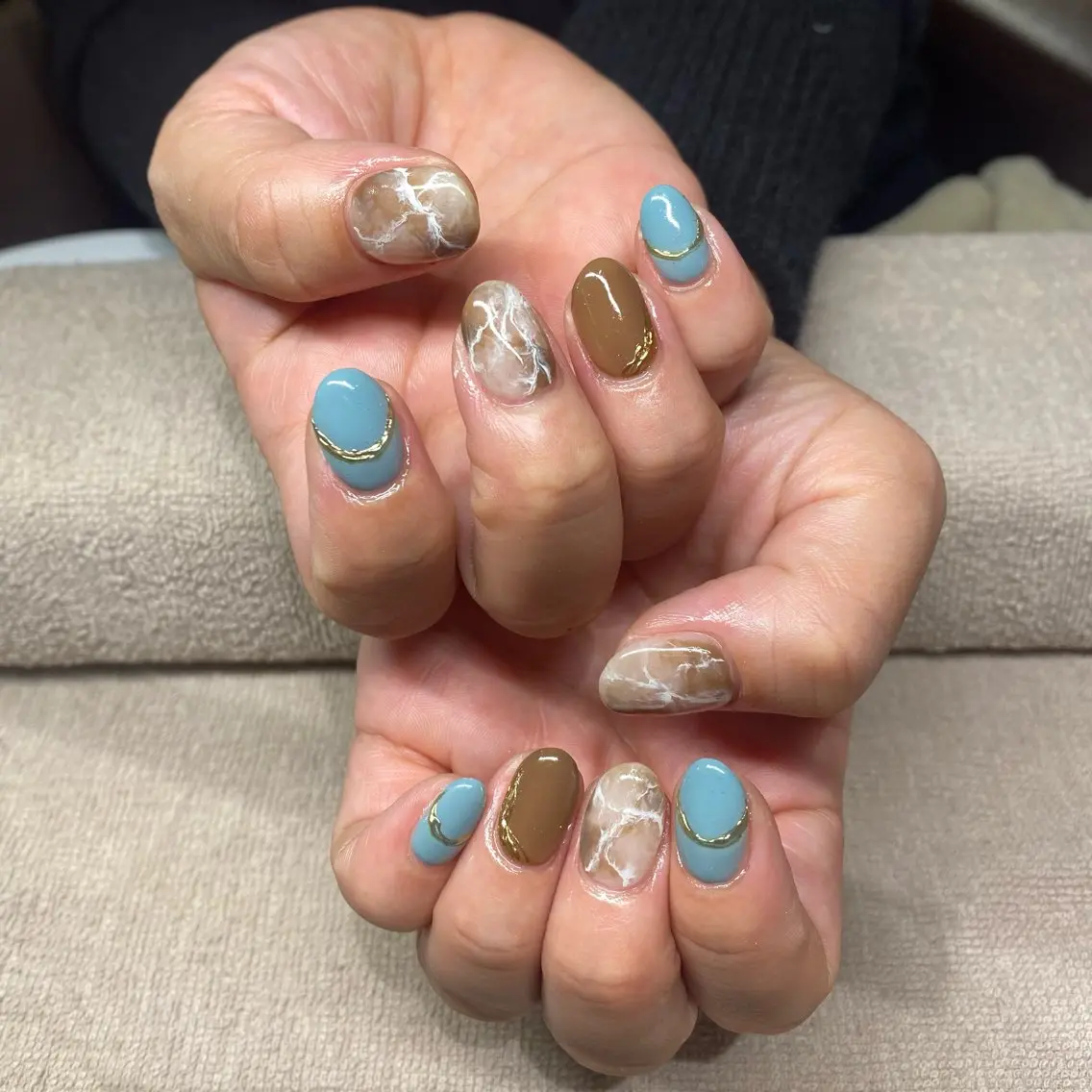 ネイル アートネイル フットネイル グラデーション ラメ(グリッター) ラメグラデーション ハンドネイル nail今村 澪奈のネイルデザイン