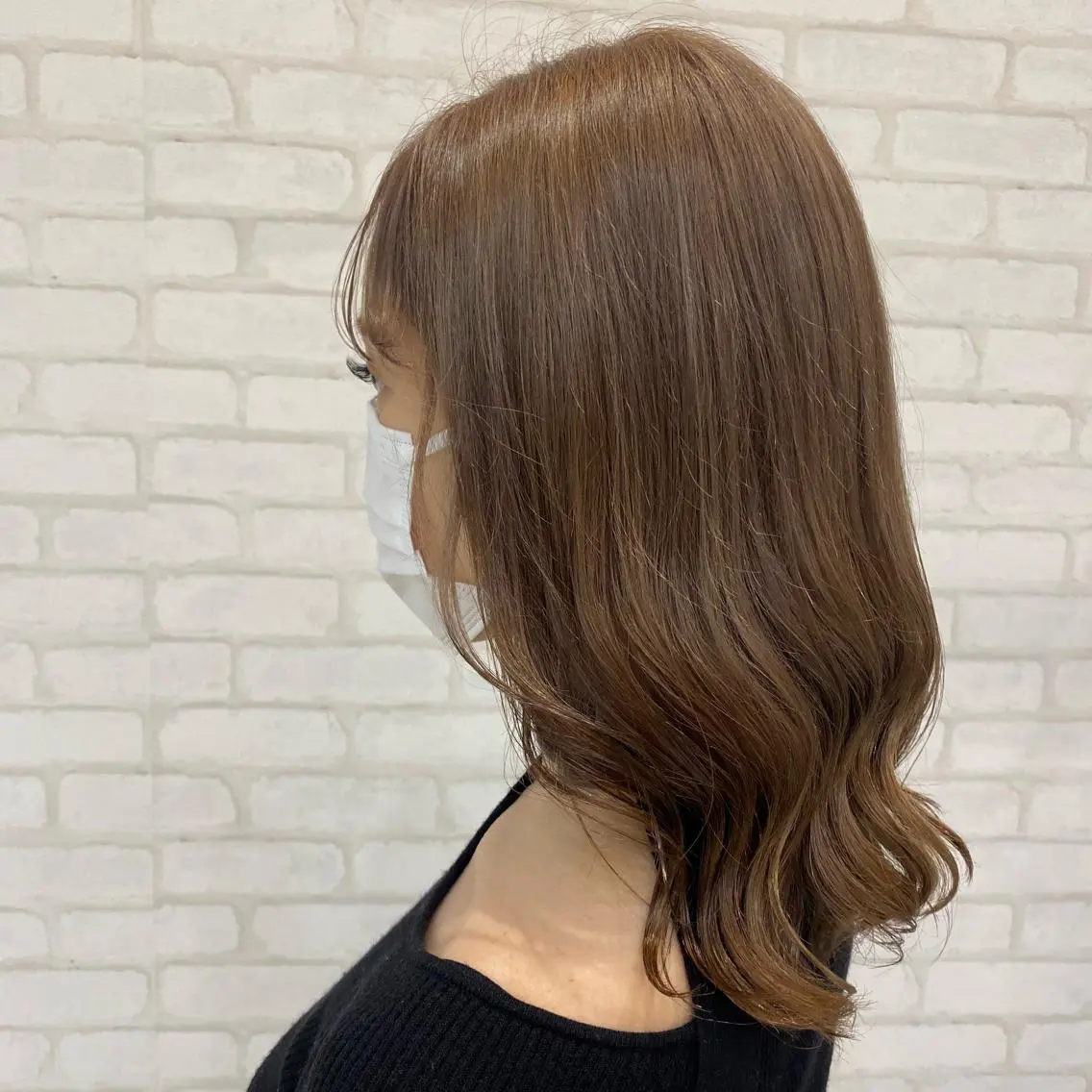 セミロング カラー パーマ ヘアアレンジ マツエク・マツパ ULTOWA/銀座 ERIのヘアスタイル