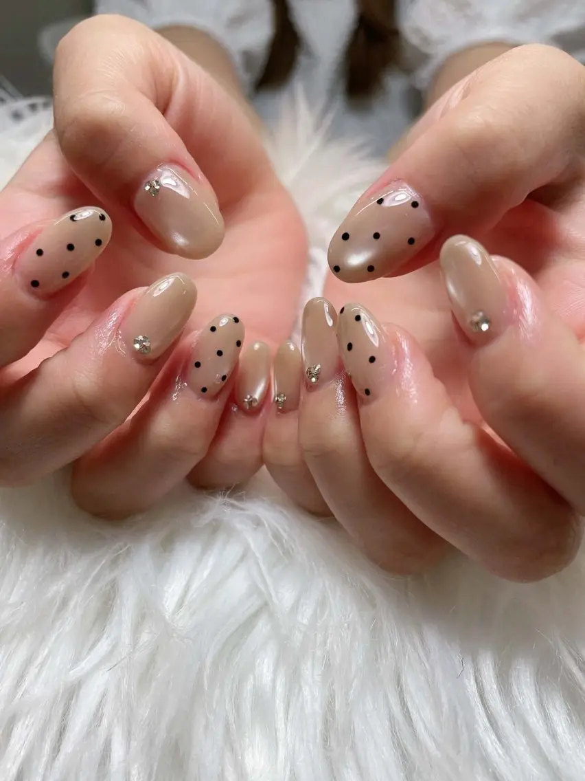 ネイル 長さ出し フレンチネイル グラデーション 韓国ネイル マグネットネイル ハンドネイル Lannie nailのネイルデザイン
