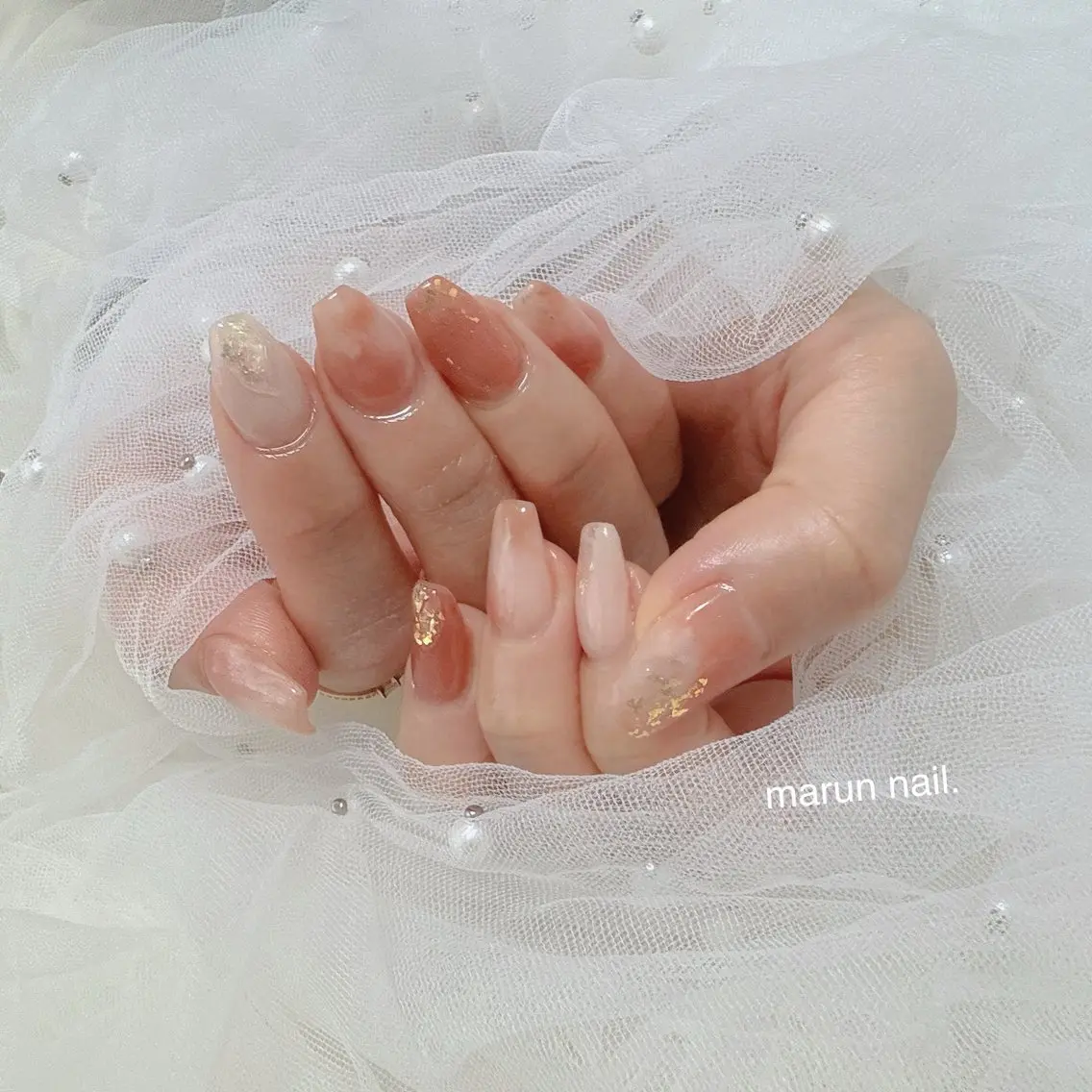ネイル ハンドネイル marun._ megumi.のネイルデザイン