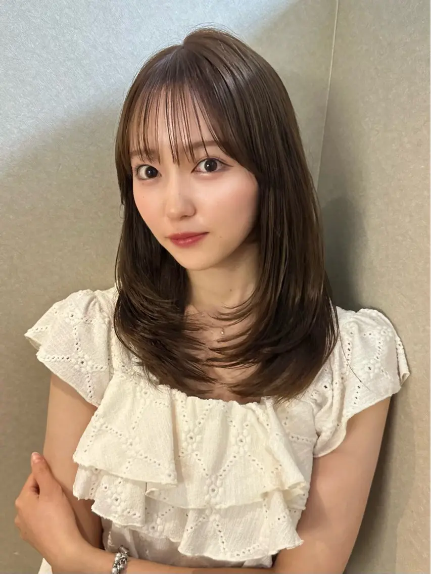 🌙19:30​〜​21:30のお時間帯限定！【0円🕊️】ミディアムカットモデル✂️有名美容師監修の写真