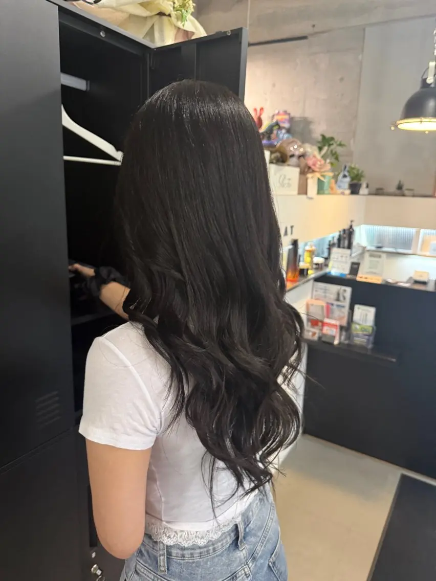 カラー アッシュ アッシュグレー アッシュグレージュ グレージュ ヘアカラー ゆず 新丸子/  武蔵小杉のヘアスタイル
