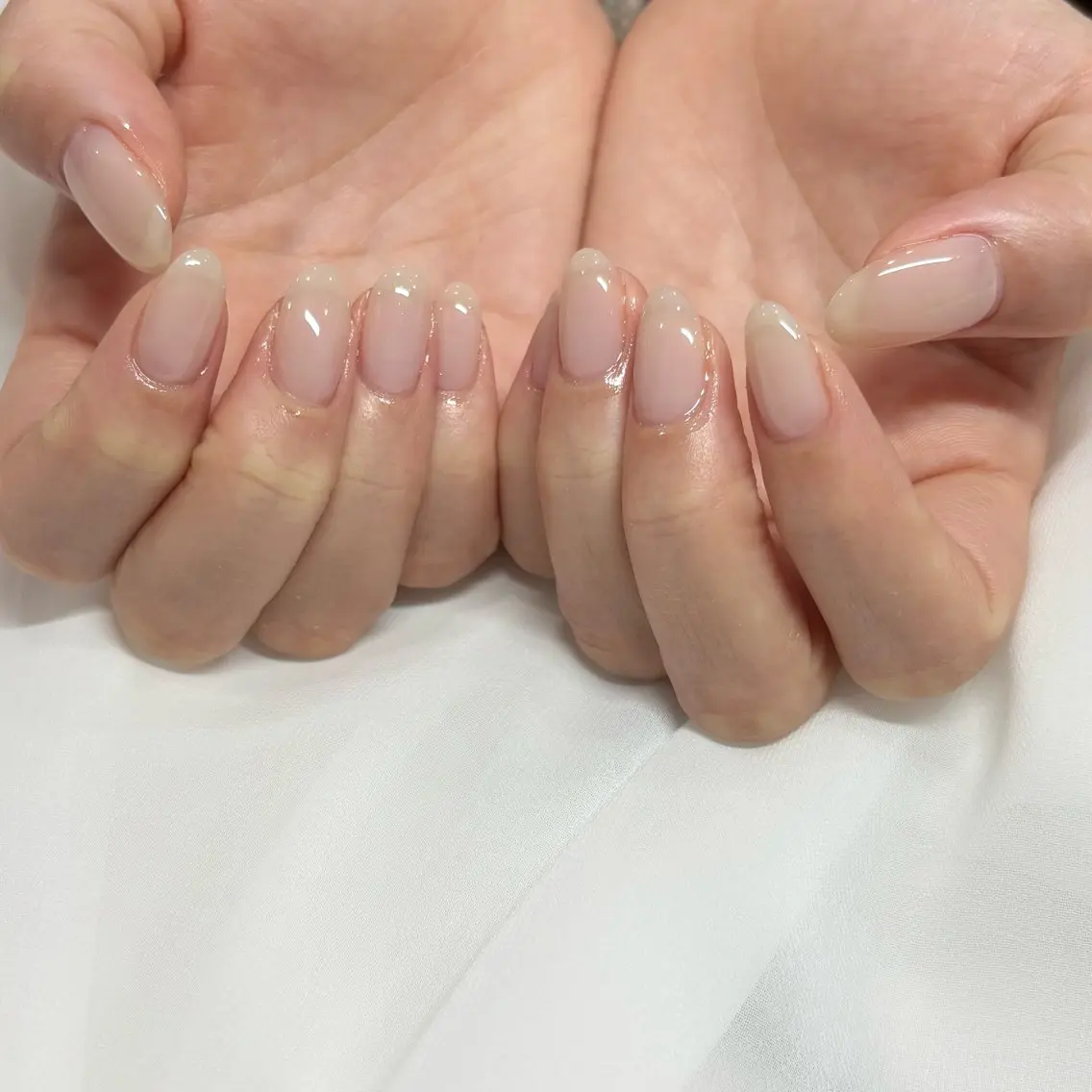 ネイル ハンドネイル パラジェル［阿波座］ 大人可愛い/持込可能のネイルデザイン