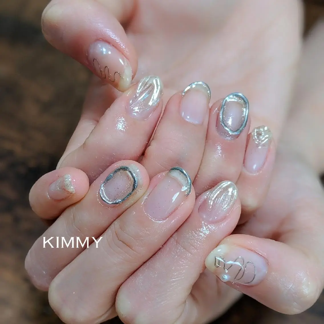 ネイル ハンドネイル kimmy nailsのネイルデザイン
