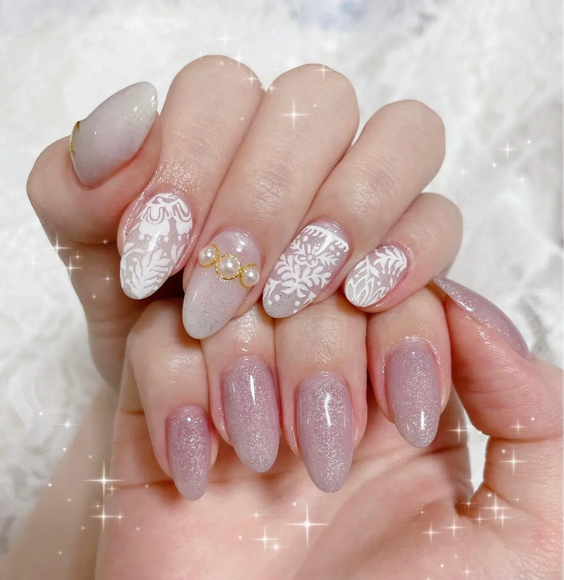 ネイル アートネイル ハンドネイル FLARE NAIL フレアネイルのネイルデザイン