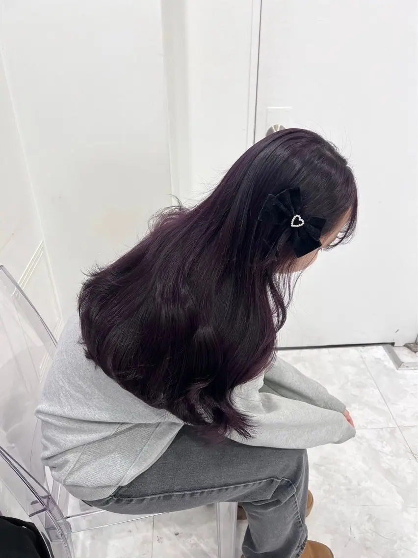 カラー ヘアカラー akari🎀🤍 ガーリーstyleのヘアスタイル