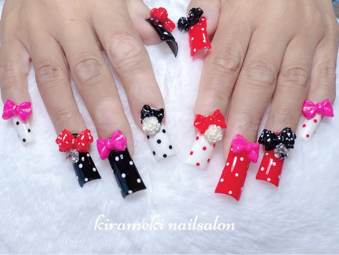 ロング ハンドネイル kirameki nail salonのネイルデザイン