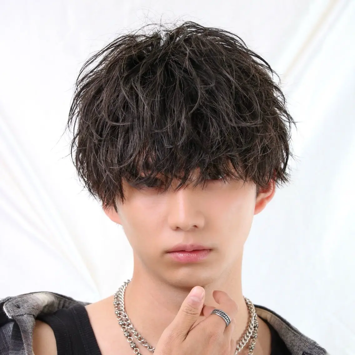 ショート パーマ メンズ メンズパーマ カット パーマ トリートメント 【パーマの達人】 💎メンズ特化🔥徹のヘアスタイル