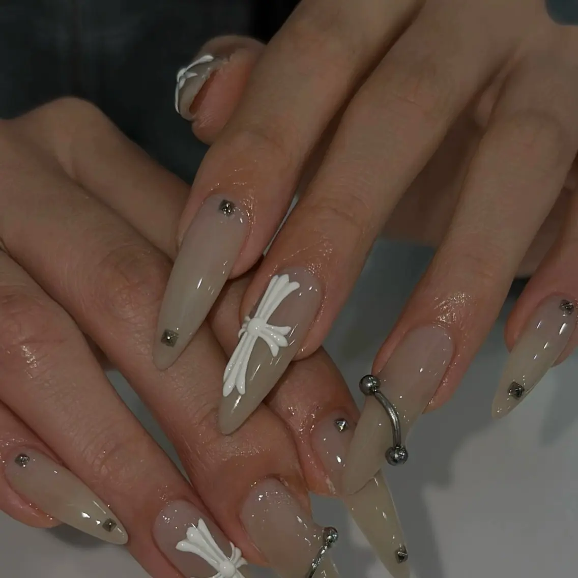 ネイル アートネイル 桜ネイル フラワーネイル ジェルネイル ガーリー ハンドネイル ハンドケア Kawaii Chiba nailのネイルデザイン