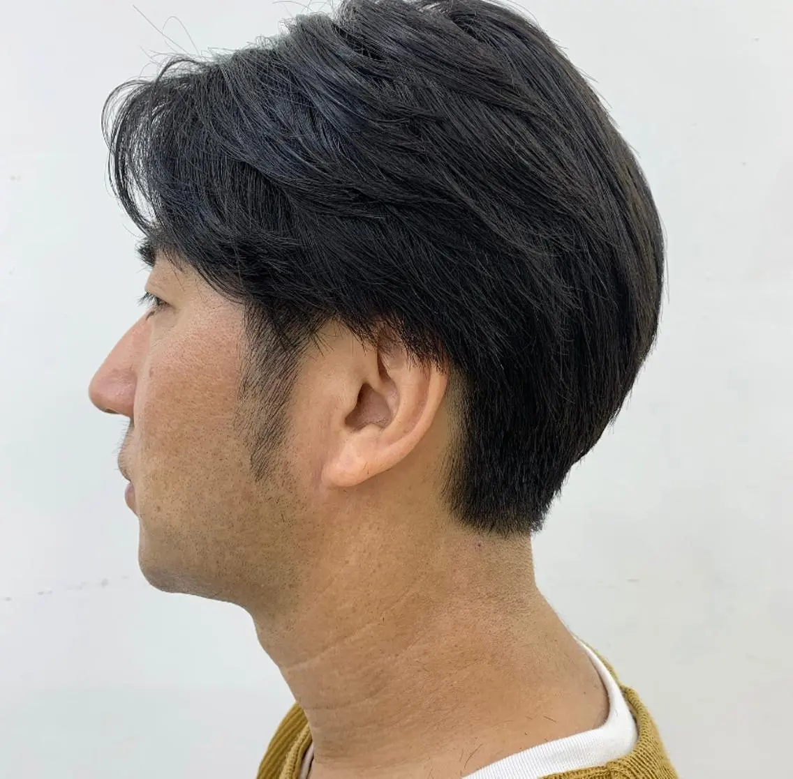 メンズ センターパート ゆうき あすかのヘアスタイル