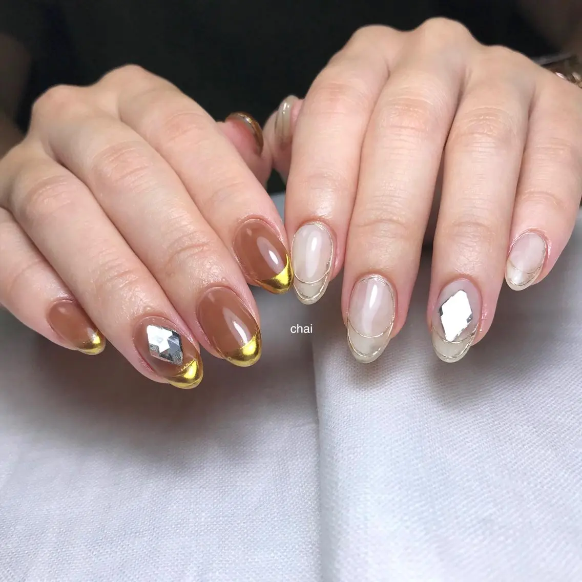 ネイル ハンドネイル 💅chainail _ai📍鶴橋のネイルデザイン