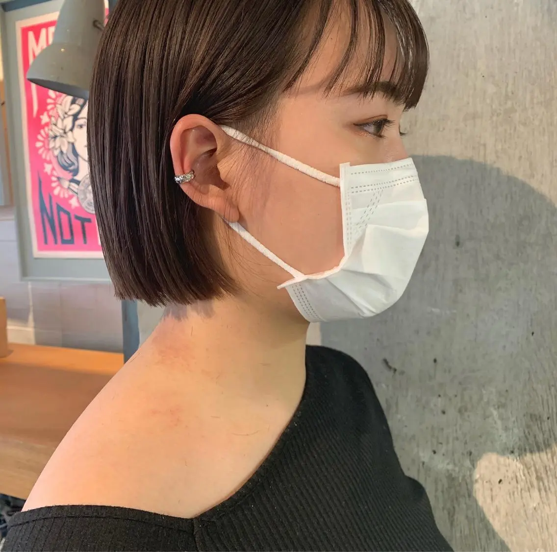 ミディアム ボブ kiyono ⭐︎ダブルカラーのヘアスタイル