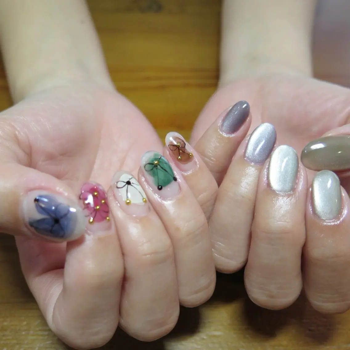 ネイル アートネイル ハンドネイル K. NANAのネイルデザイン