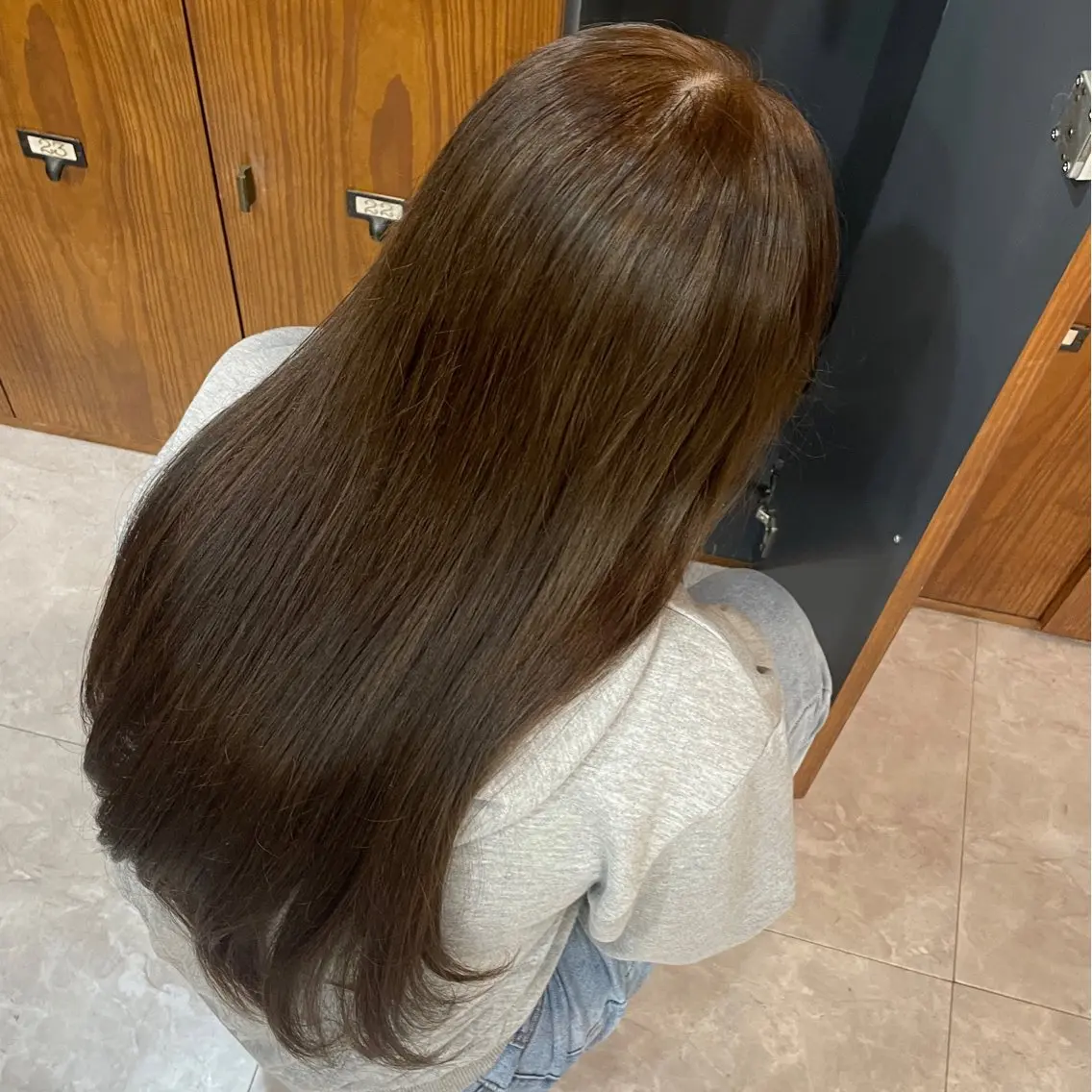 ロング 森 はるなのヘアスタイル