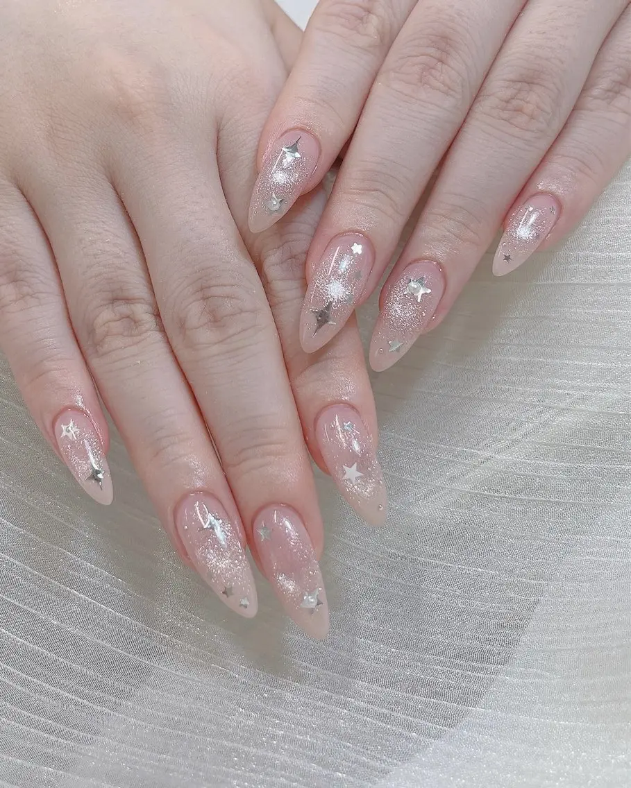 ネイル チークネイル ドット フラワーネイル フレンチネイル グラデーション ハンドネイル Speraネイル 大宮店🎀のネイルデザイン