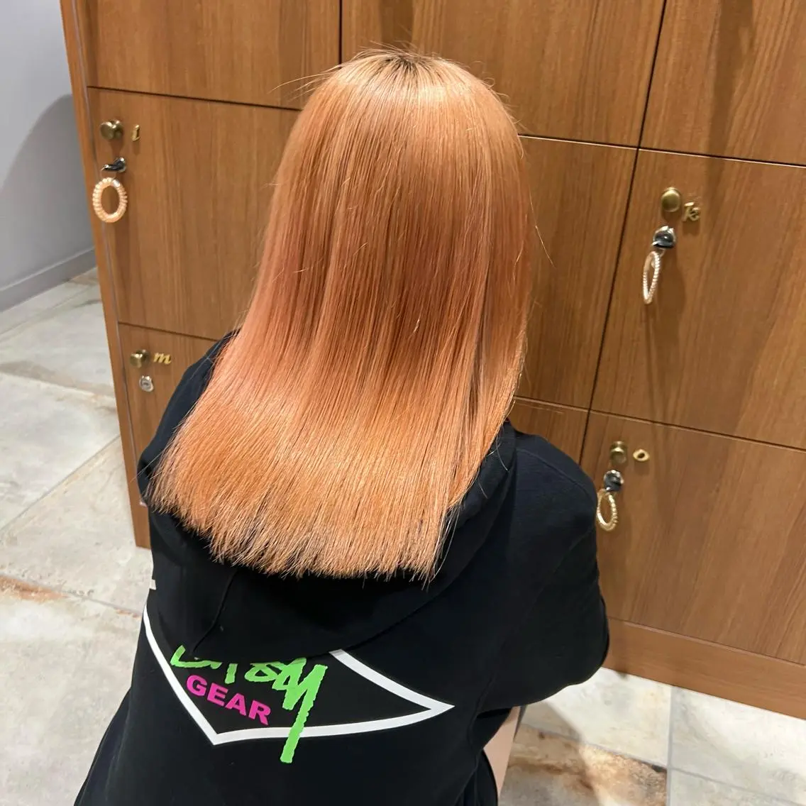 セミロング 🍀失敗しない 縮毛矯正熊谷竜馬🍀のヘアスタイル