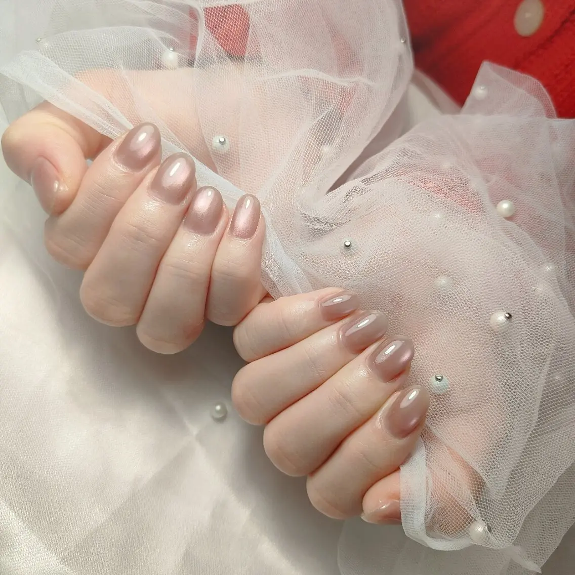 ネイル マグネットネイル ハンドネイル yuru calon nailのネイルデザイン
