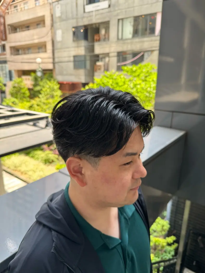 メンズ カット トリートメント 河野 悠のヘアスタイル