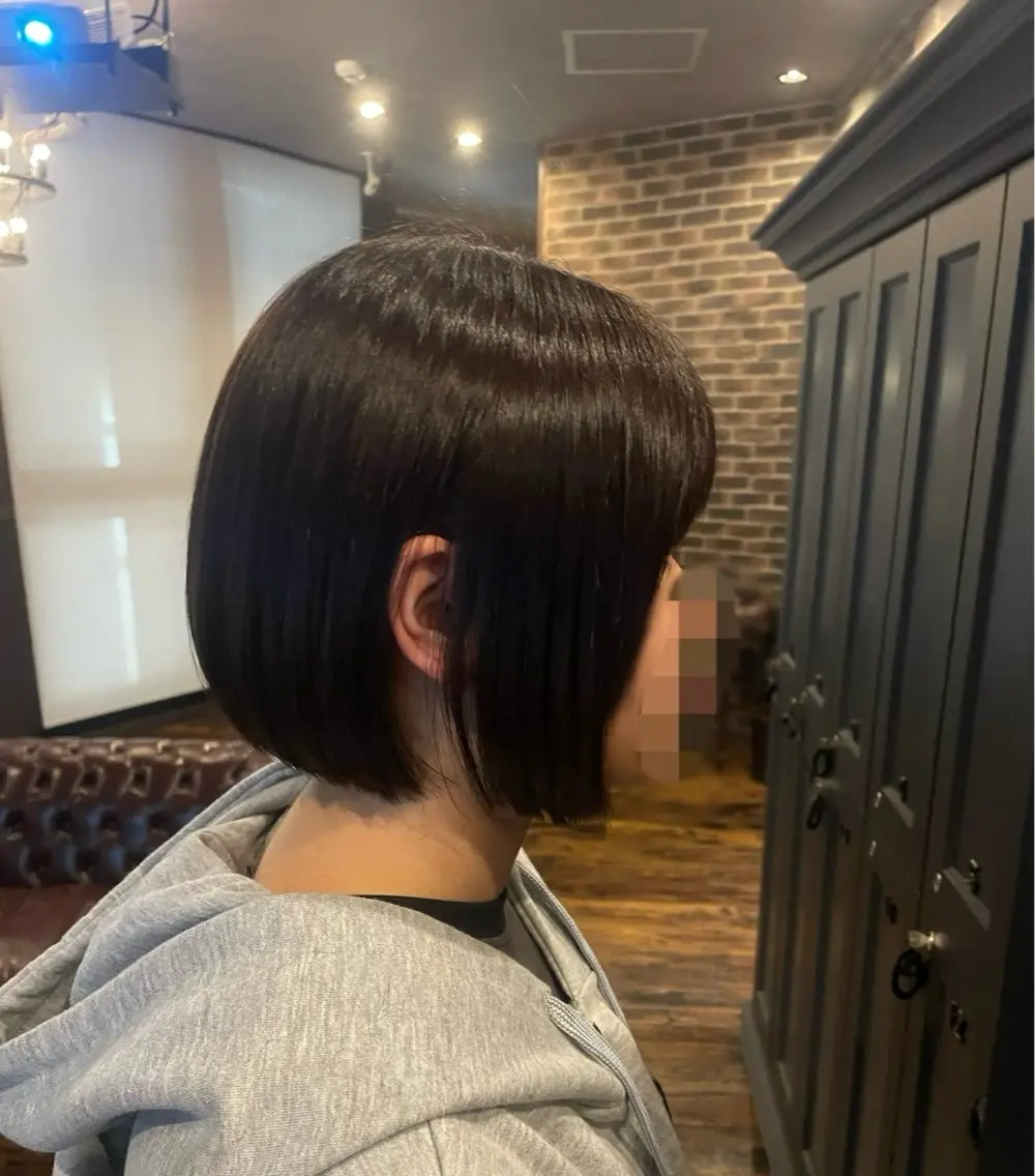 ボブcut+カラー+TR🪽✨️の写真