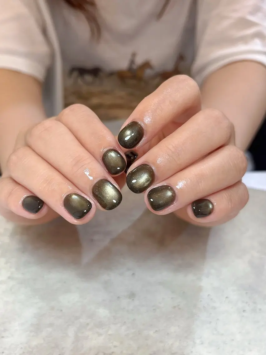 ネイル マグネットネイル ハンドネイル r.nailBY α 大阪福島区/岸本🧸のネイルデザイン