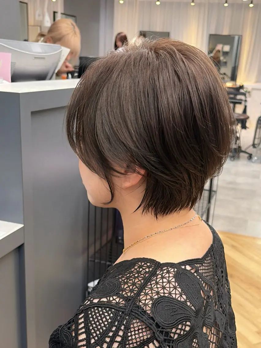 ショート 久保 佳乃のヘアスタイル
