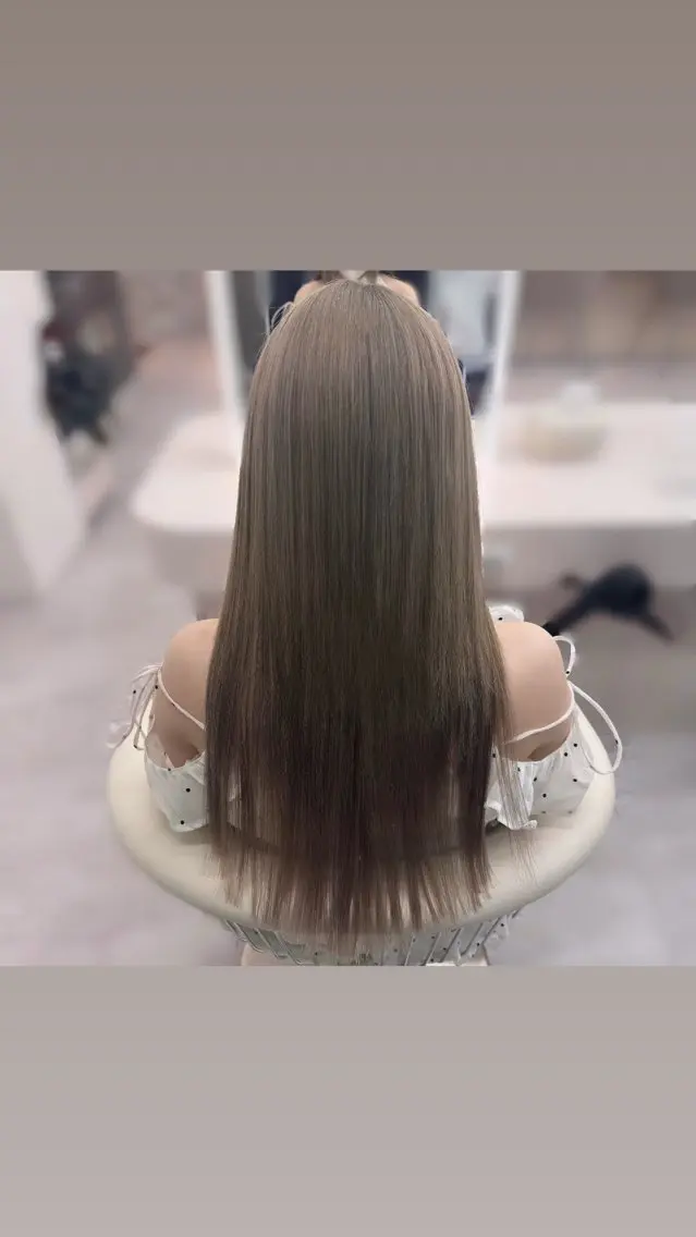 ロング プルエクステ エクステ エクステ SHION🐈‍⬛/ プルエクモデル募集のヘアスタイル