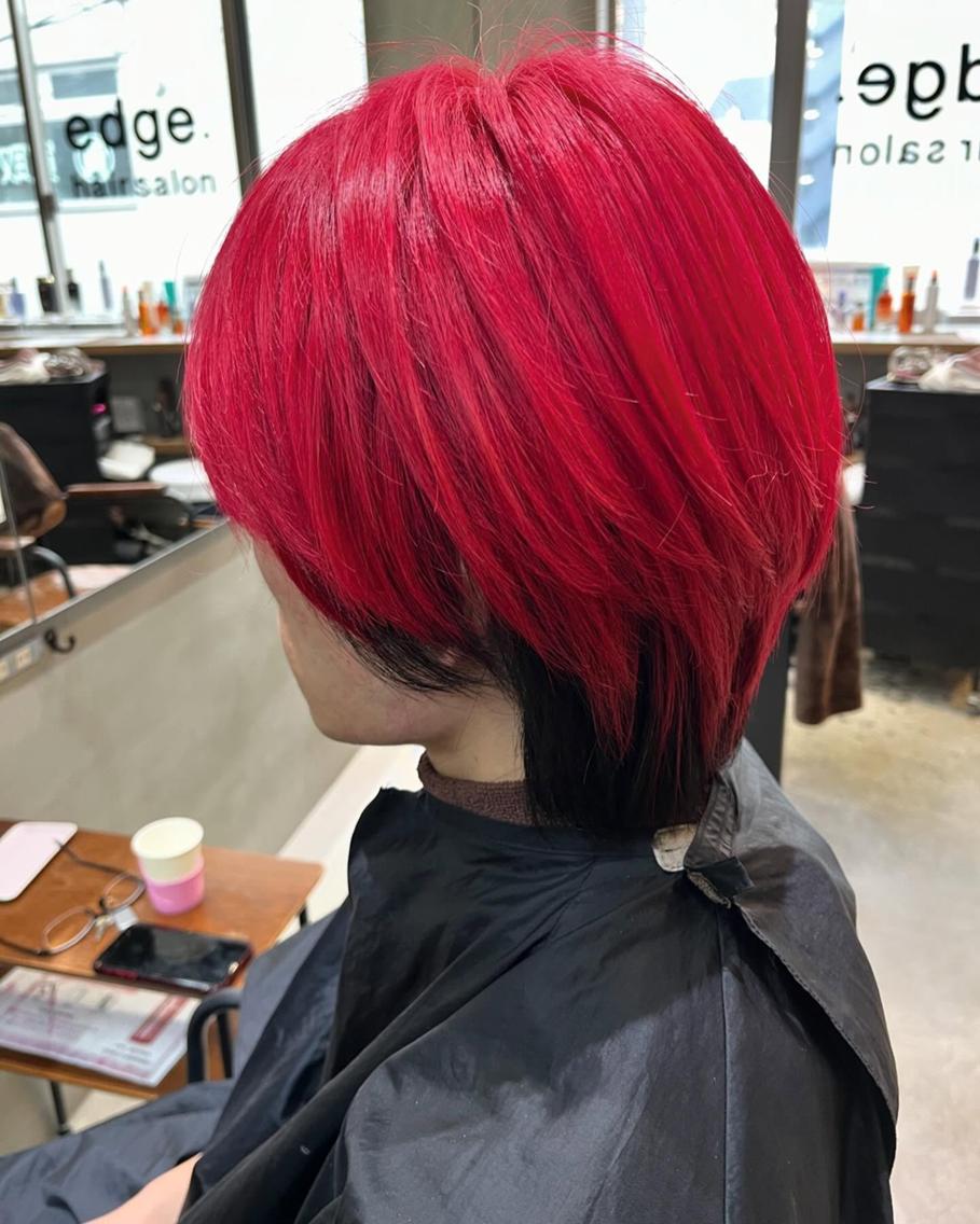 メンズシャンプーカットの写真