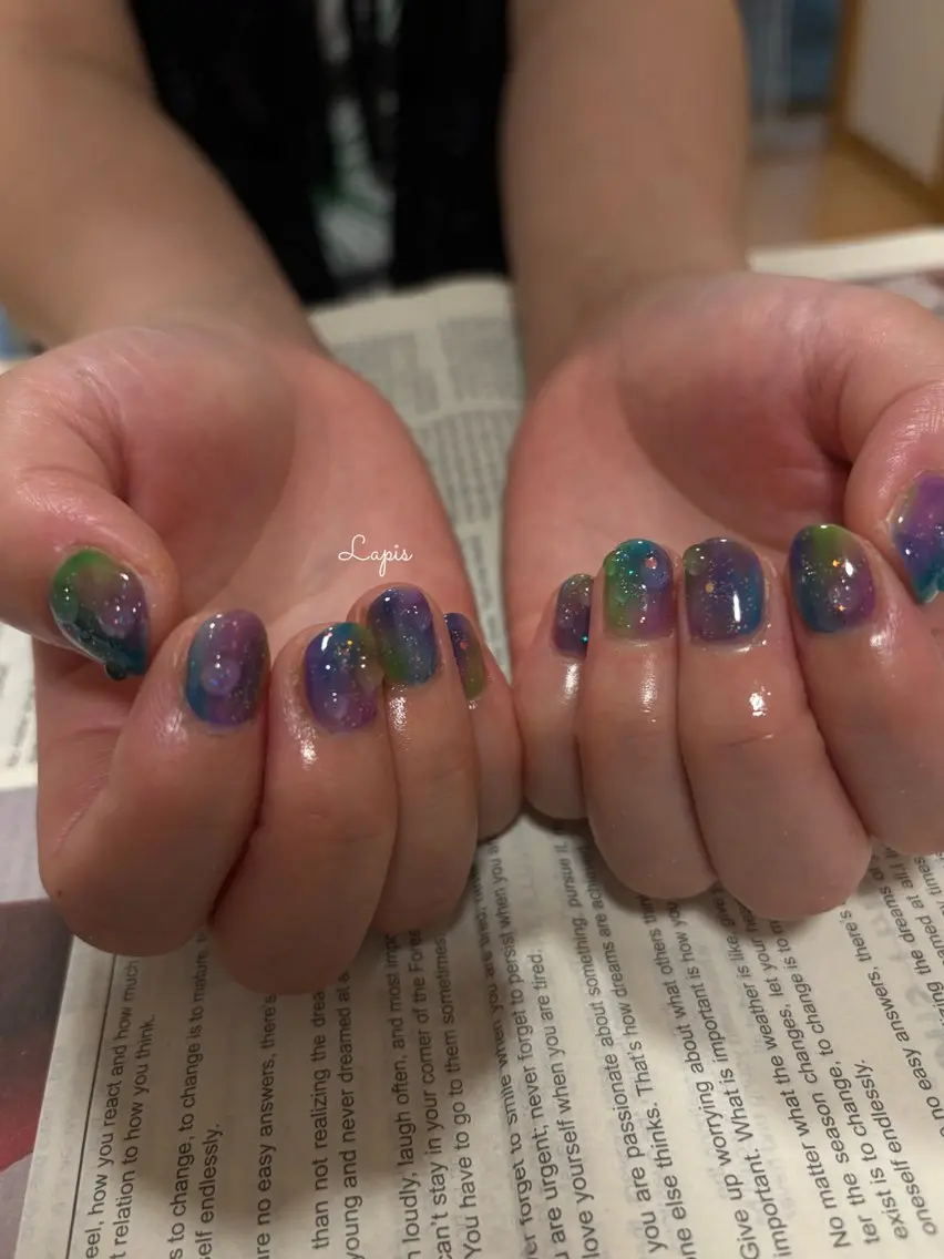 ネイル ハンドネイル Lapis *のネイルデザイン