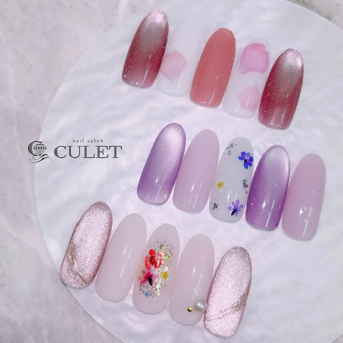 ネイル CULET MOEのネイルデザイン