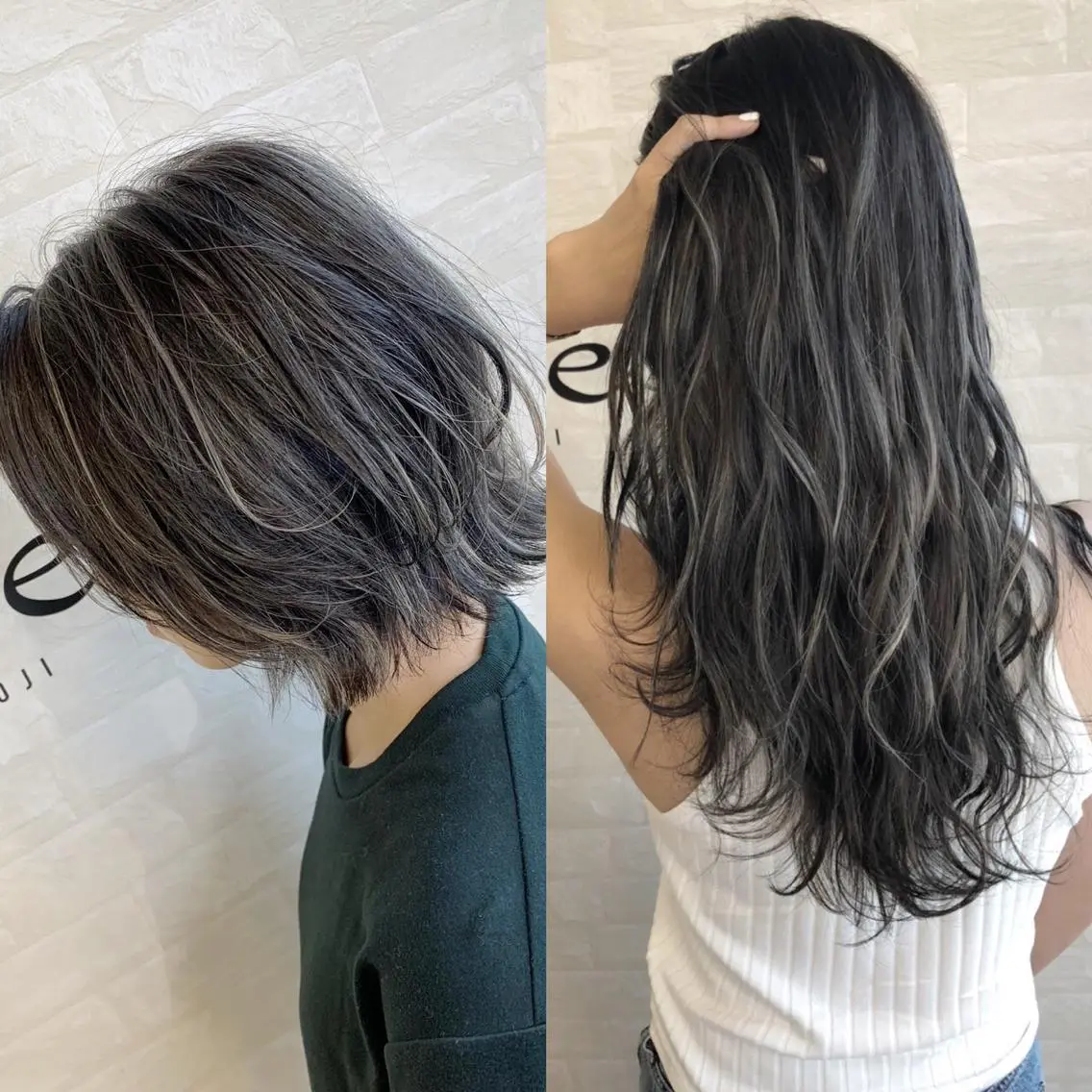 ミディアム 外国人風カラー ハイライト ヘアカラー トリートメント 浅井 大雅のヘアスタイル