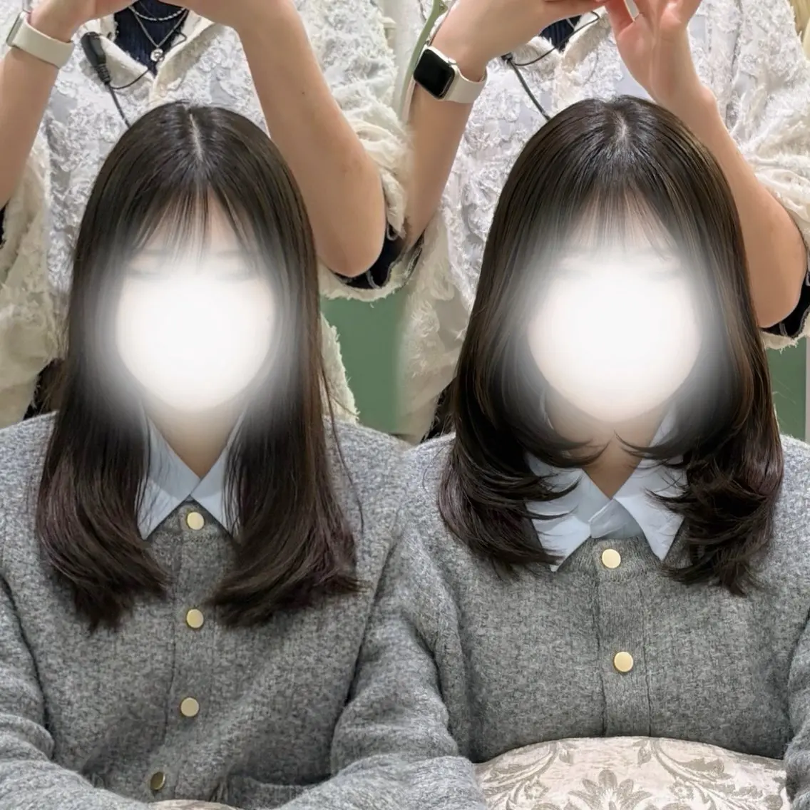 セミロング 愛されcolor💘 Aina/ツヤ髪のヘアスタイル