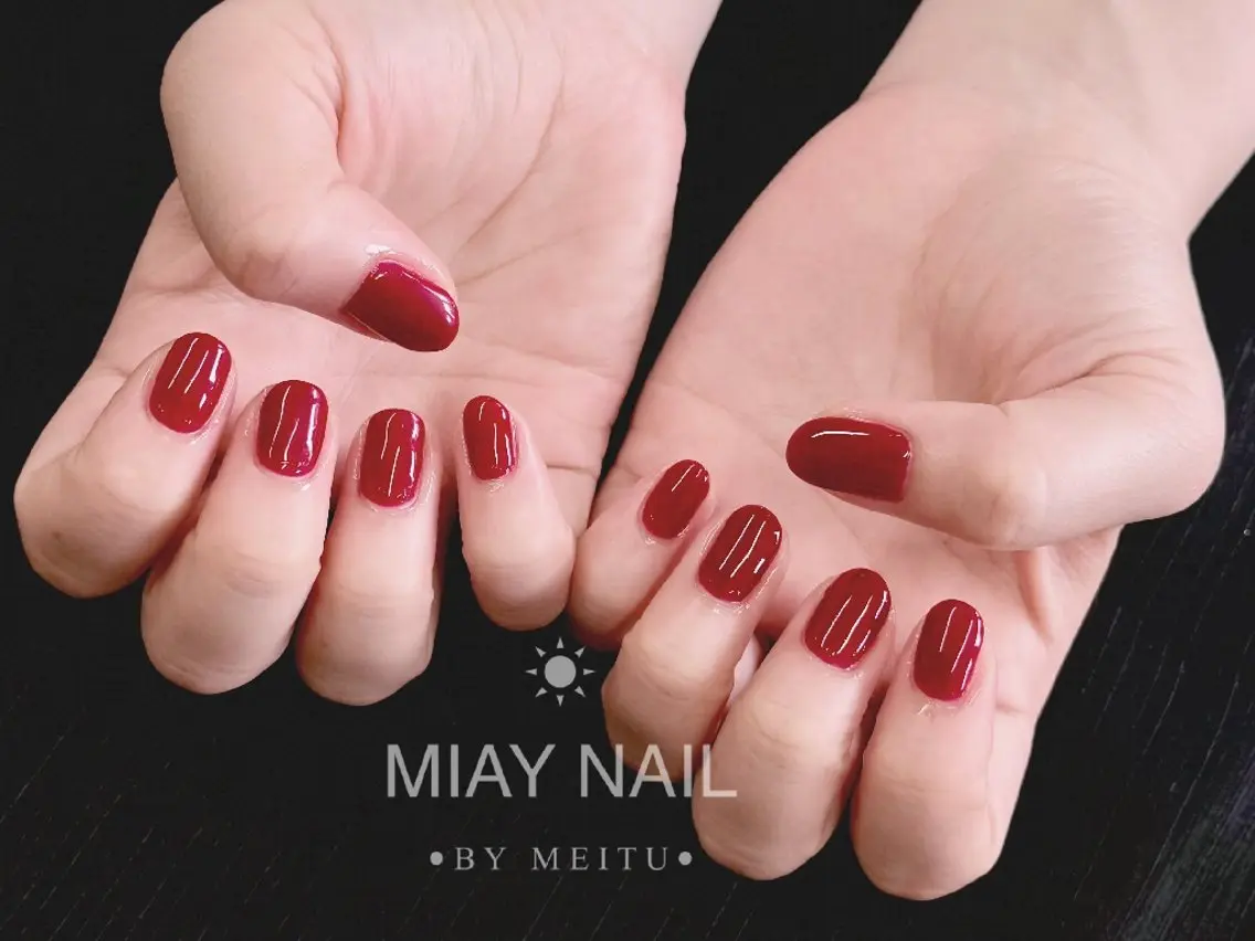 ネイル ハンドネイル 💜MIYA nail鶴見店のネイルデザイン