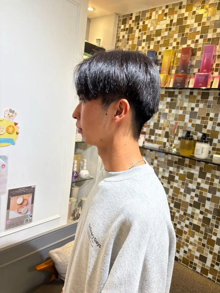 メンズ カット 韓国ヘアー🇰🇷 MIWAのヘアスタイル