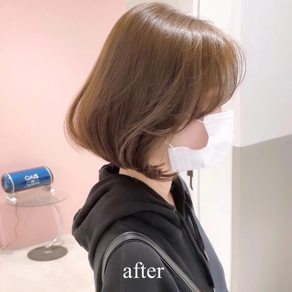 ミディアム カット ヘアカラー トリートメント 韓国くびれレイヤー 🇰🇷はづきのヘアスタイル