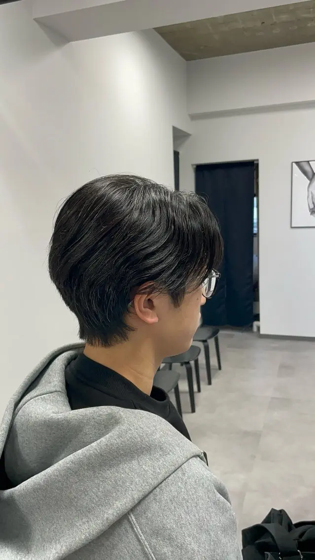 似合わせカット+再現性パーマ+トリートメントの写真