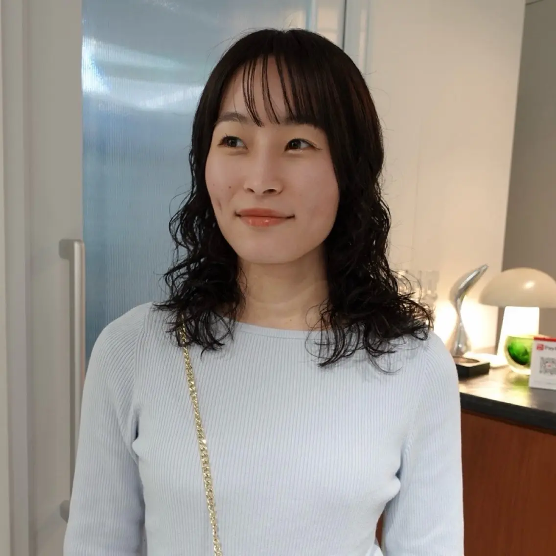 セミロング カラー パーマ ヘアアレンジ セミロングパーマ カット ヘアカラー 🌐サトウ リョウ🌐のその他イメージ