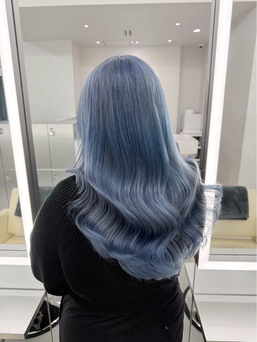 ロング ヘアカラー tace新宿 めいのヘアスタイル