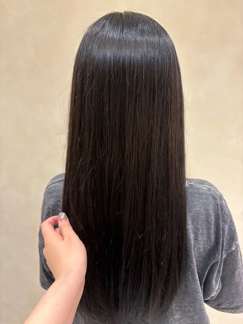 【圧倒的艶感】イルミナカラー＋トリートメント🫧の写真