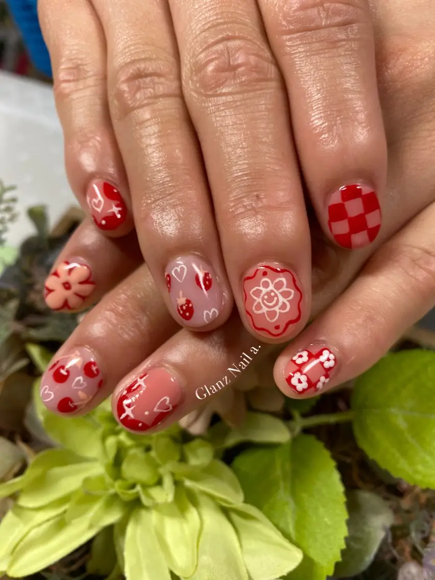 ネイル アートネイル Glanz  Nail aのネイルデザイン