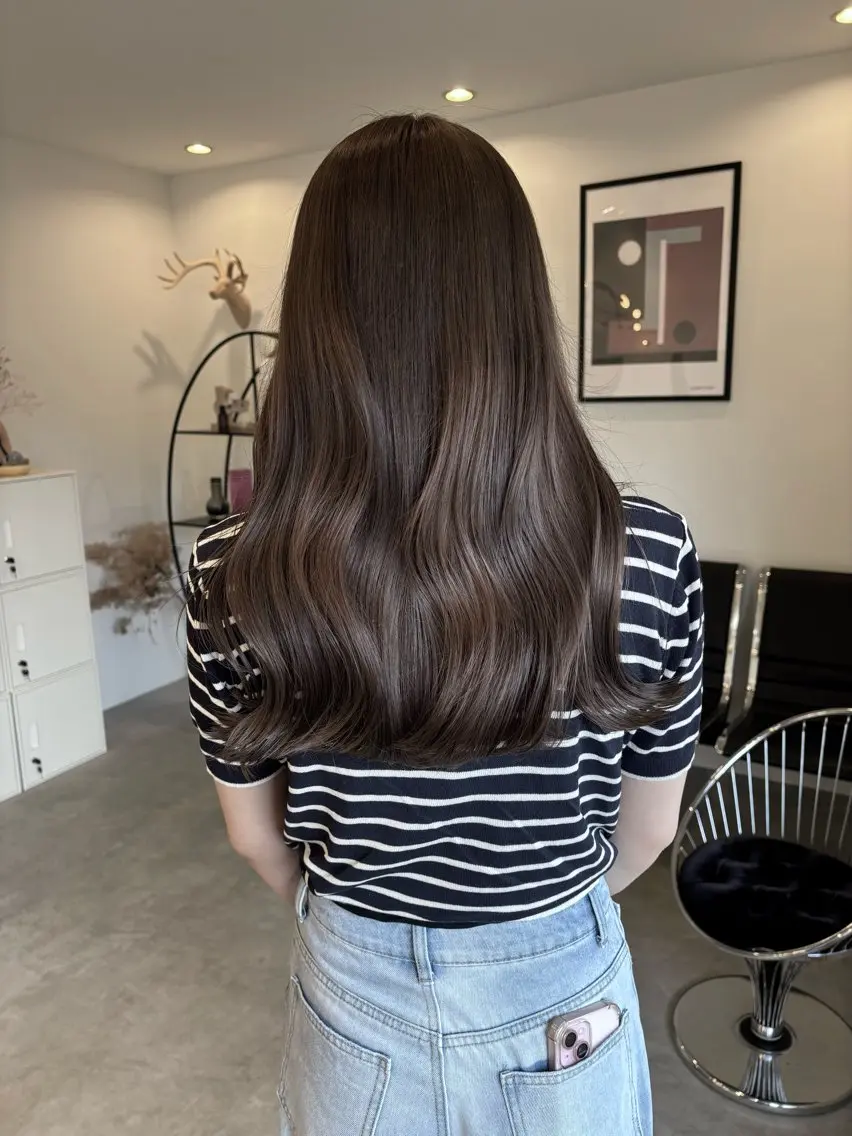 カラー 牧野 花夏のヘアスタイル