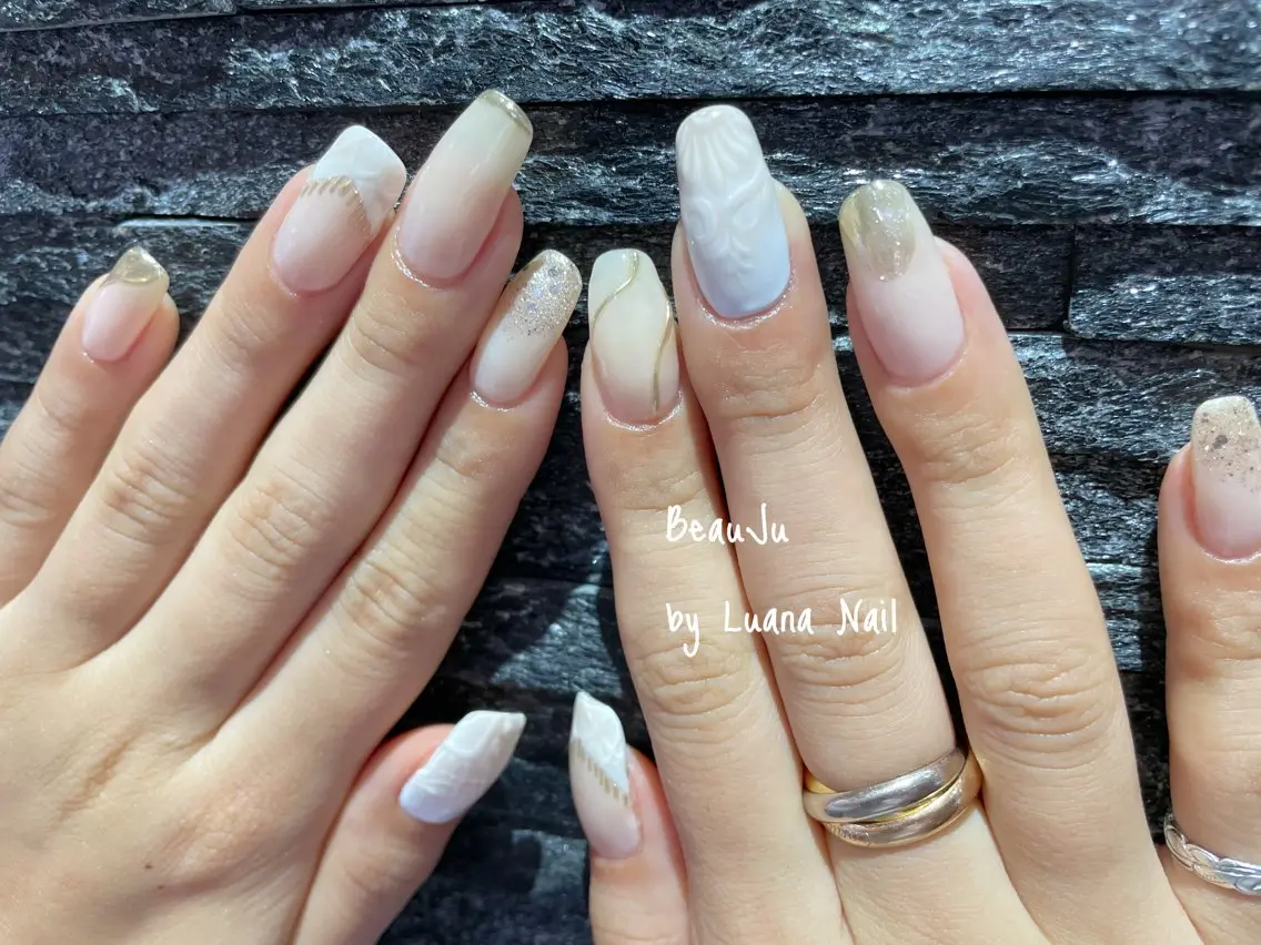 ネイル ハンドネイル BeauJu by Luana Nailのネイルデザイン