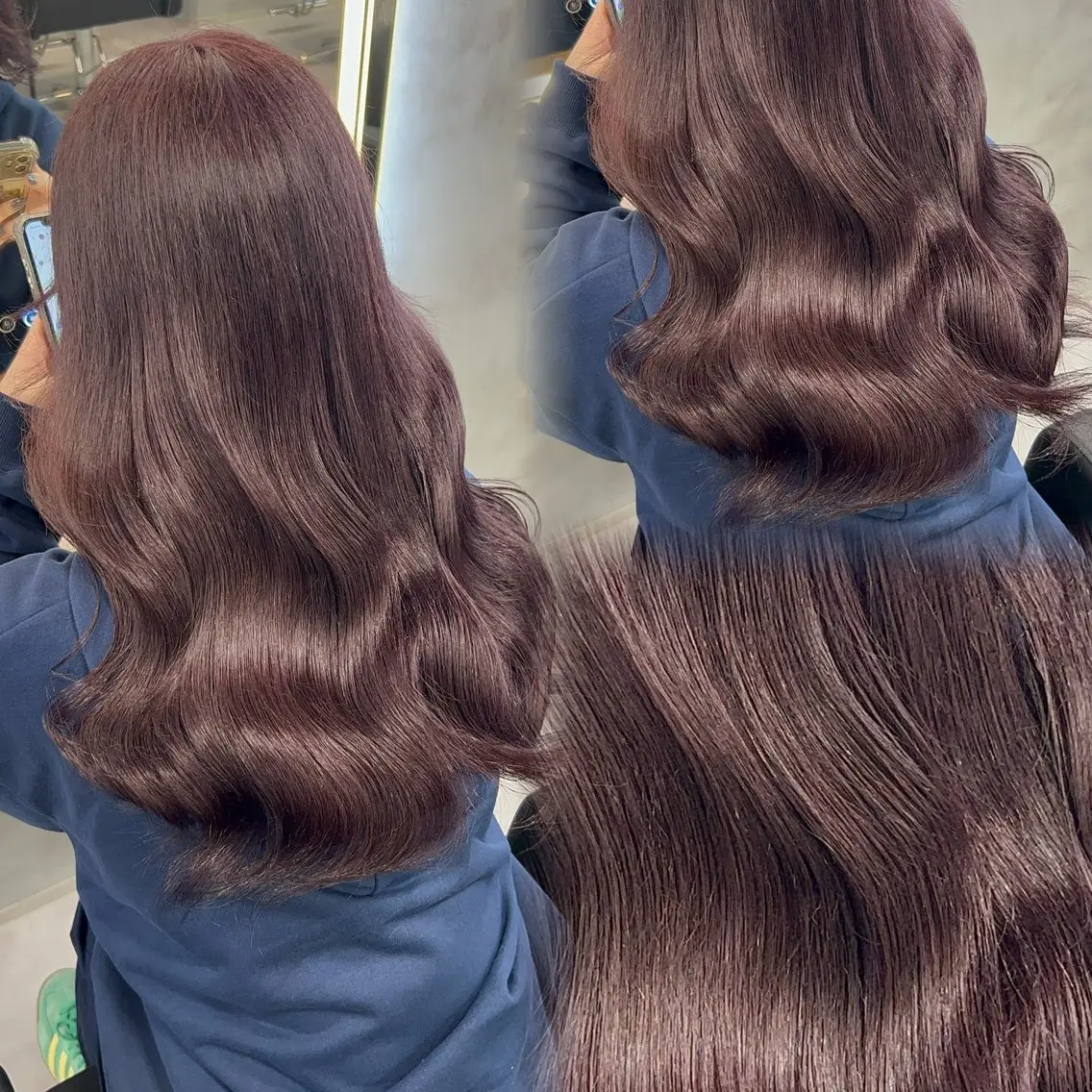 ロング カラー ヘアカラー トリートメント ブリーチなしの達人 🌈KAITOのヘアスタイル