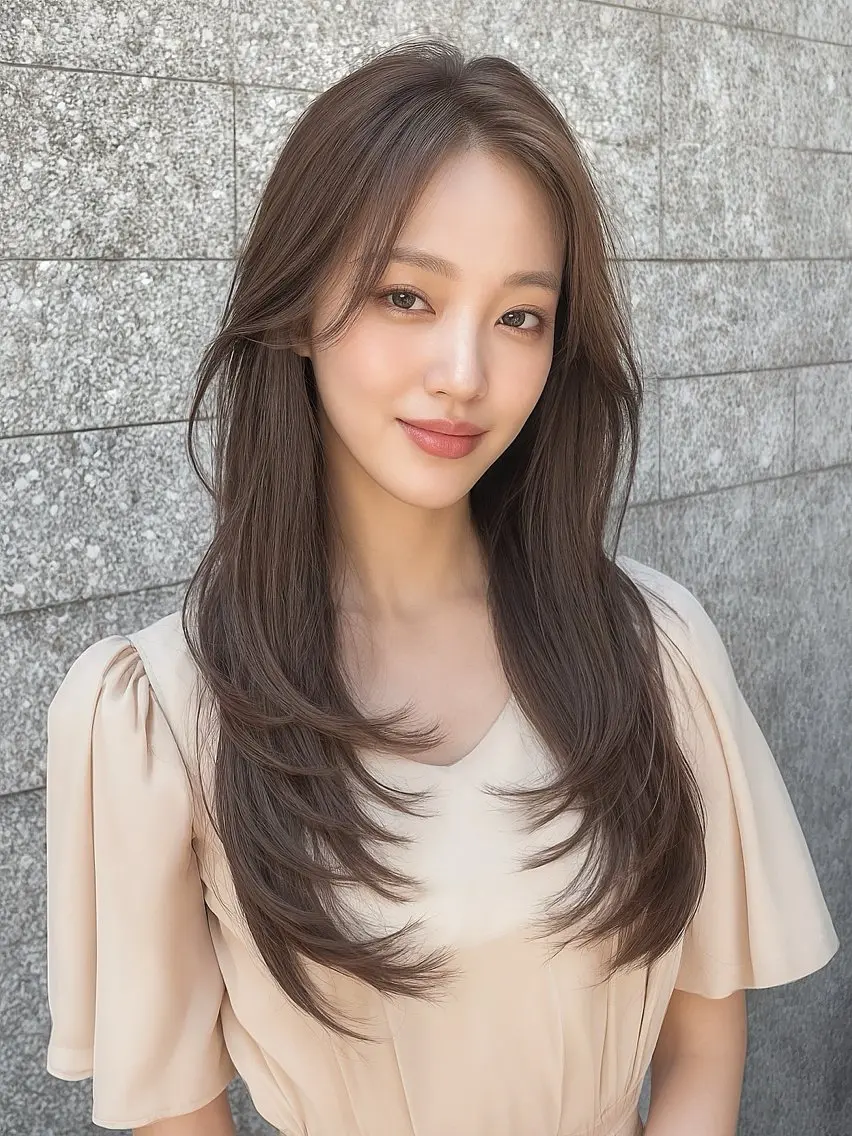 ロング 髪質改善 レイヤーカット 似合わせカット カット ヘアカラー トリートメント ♦️髪質改善♦️ 【CHERIM】福島のヘアスタイル