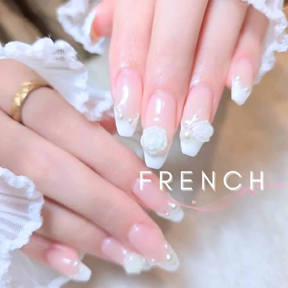 【オフなし】𑁍‬𓏸𓈒フレンチ 𓈒𓏸𑁍‬の写真