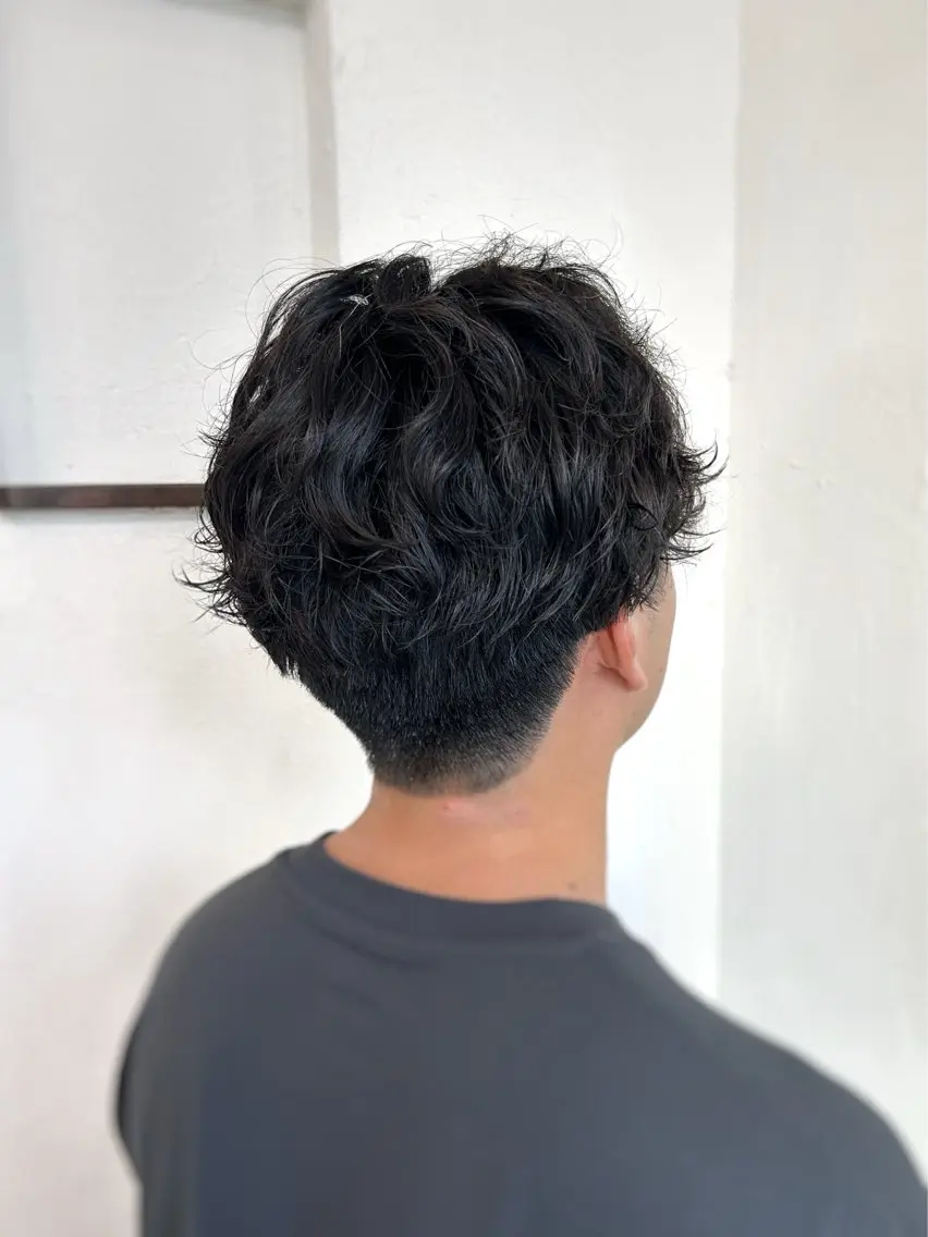 ⭐️メンズ限定👦🏻カット+カラー+キューティクルケアトリートメント⭐️の写真